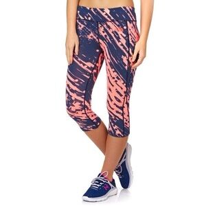 The North Face Pink and Blue Leggings Small